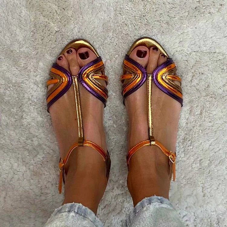 Erin - Mediterranean Colour Sandals | Elina Dublin