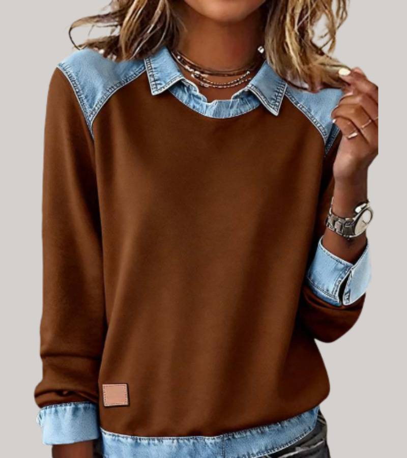 Rosalie™ — Modern Chic Knit Top | Elina Dublin