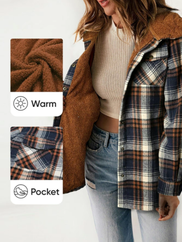 HANNAH™ - Chic Plaid Jacket | Elina Dublin
