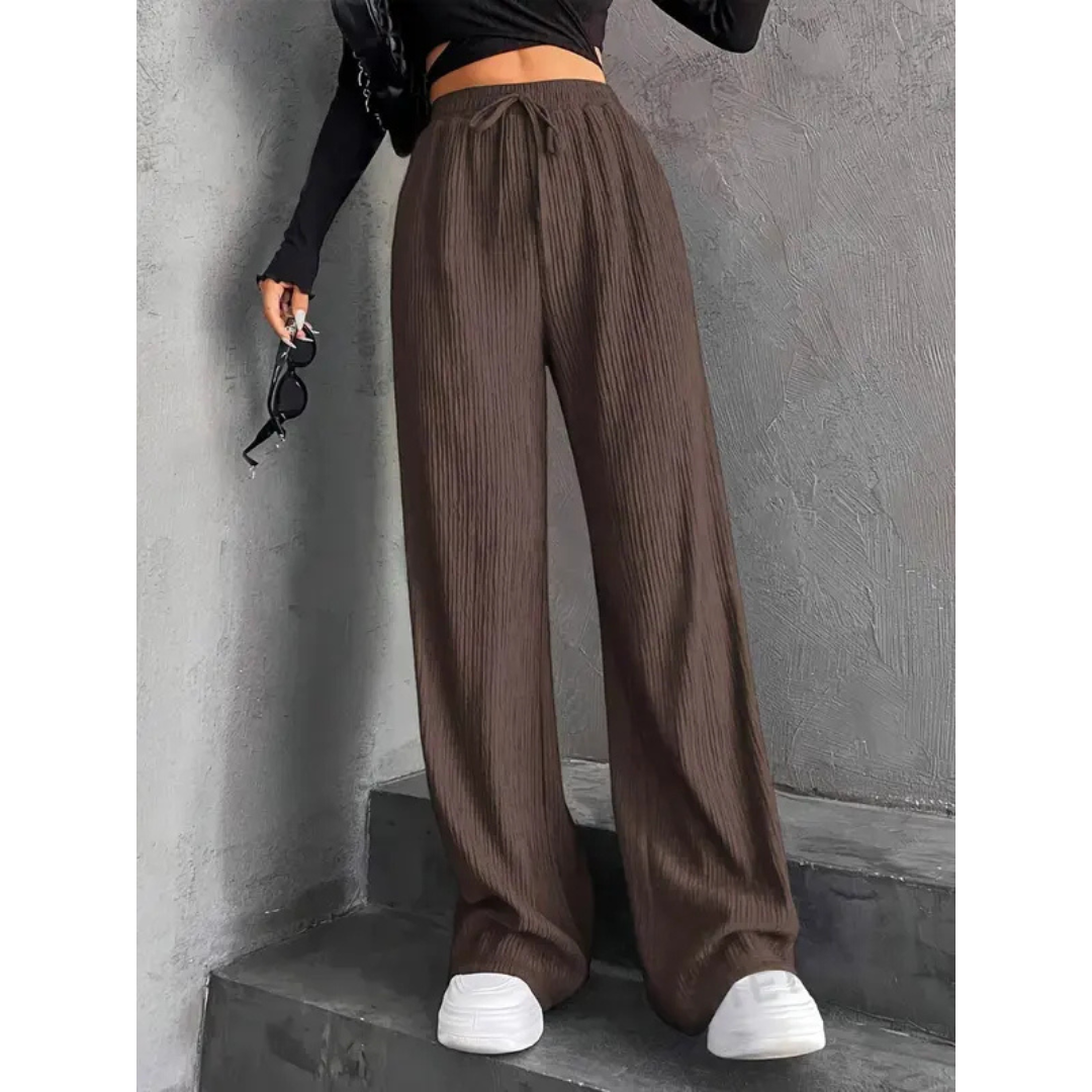 ZABBY™ - Casual Wide Leg Comfy Everyday Pants | Elina Dublin