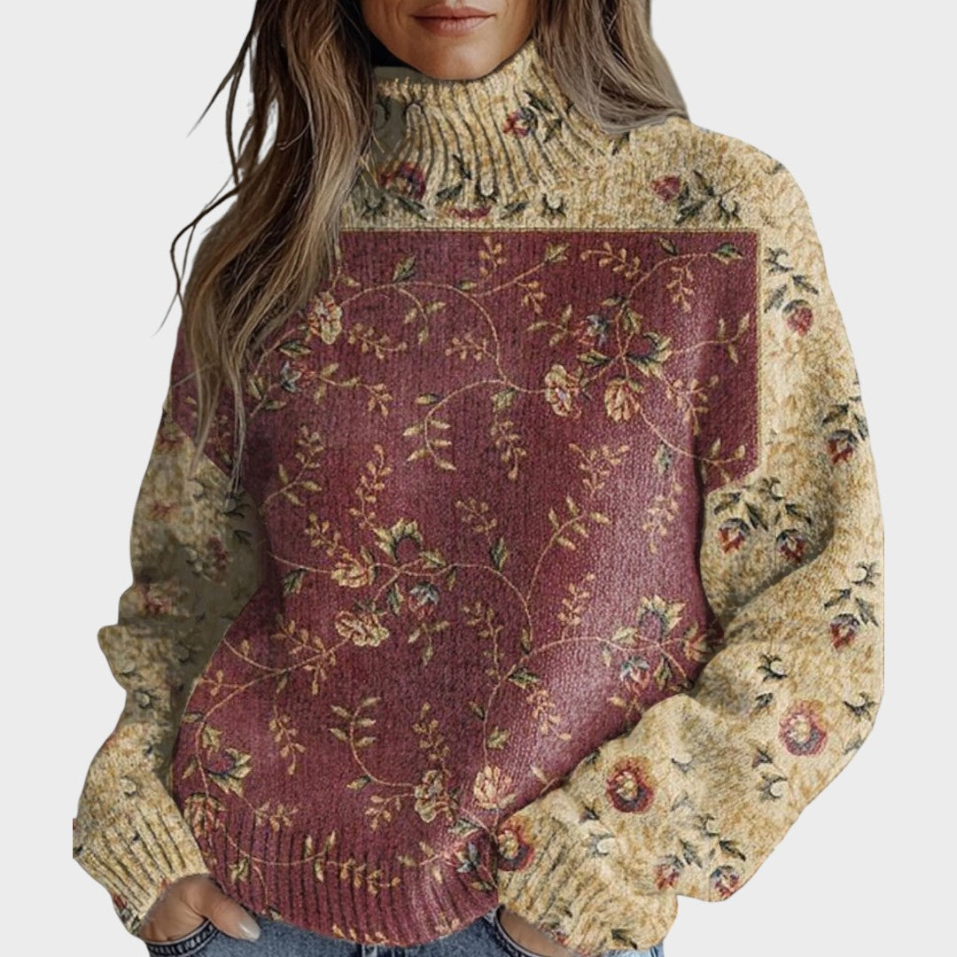 Roisin | Roll-Neck Jumper — Elina Dublin