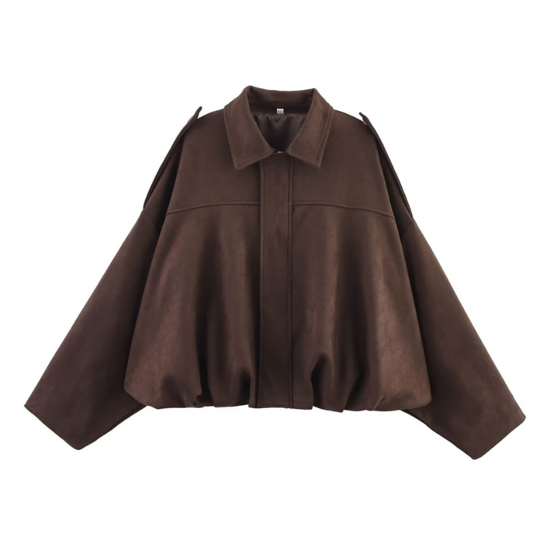 ANNA™ – Chic Cropped Pilot Jacket | Elina Dublin