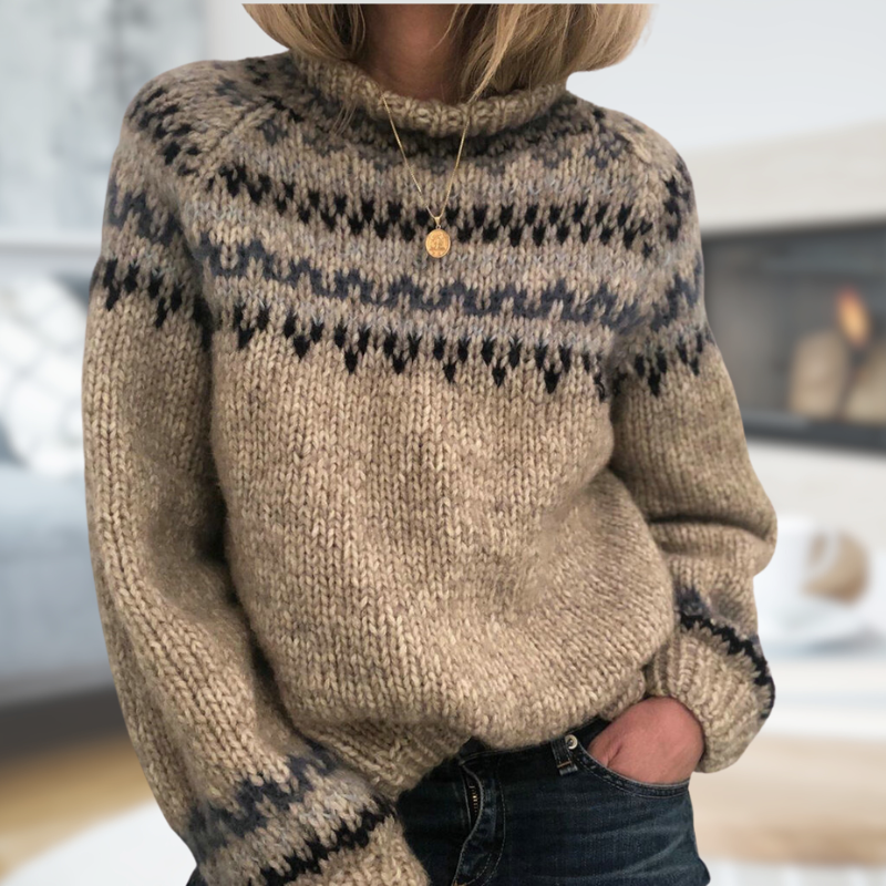 Doircuan - Classic Knit Sweater | Elina Dublin