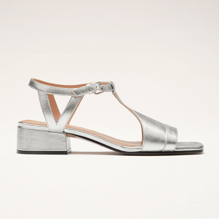 Mairead - Silver Summer Sandals | Elina Dublin