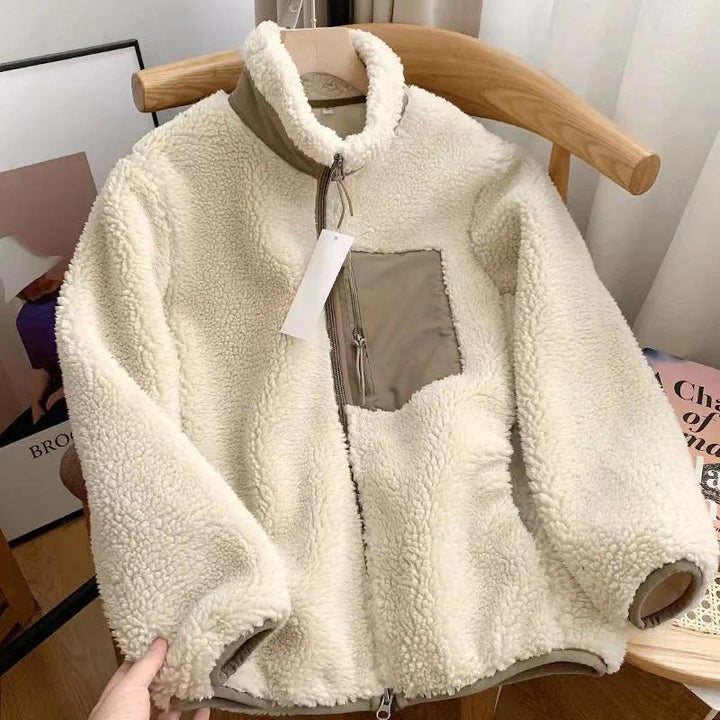 CELANDINE™ - Comfy Long Sleeve Zip-Up Plush Winter Jacket | Elina Dublin