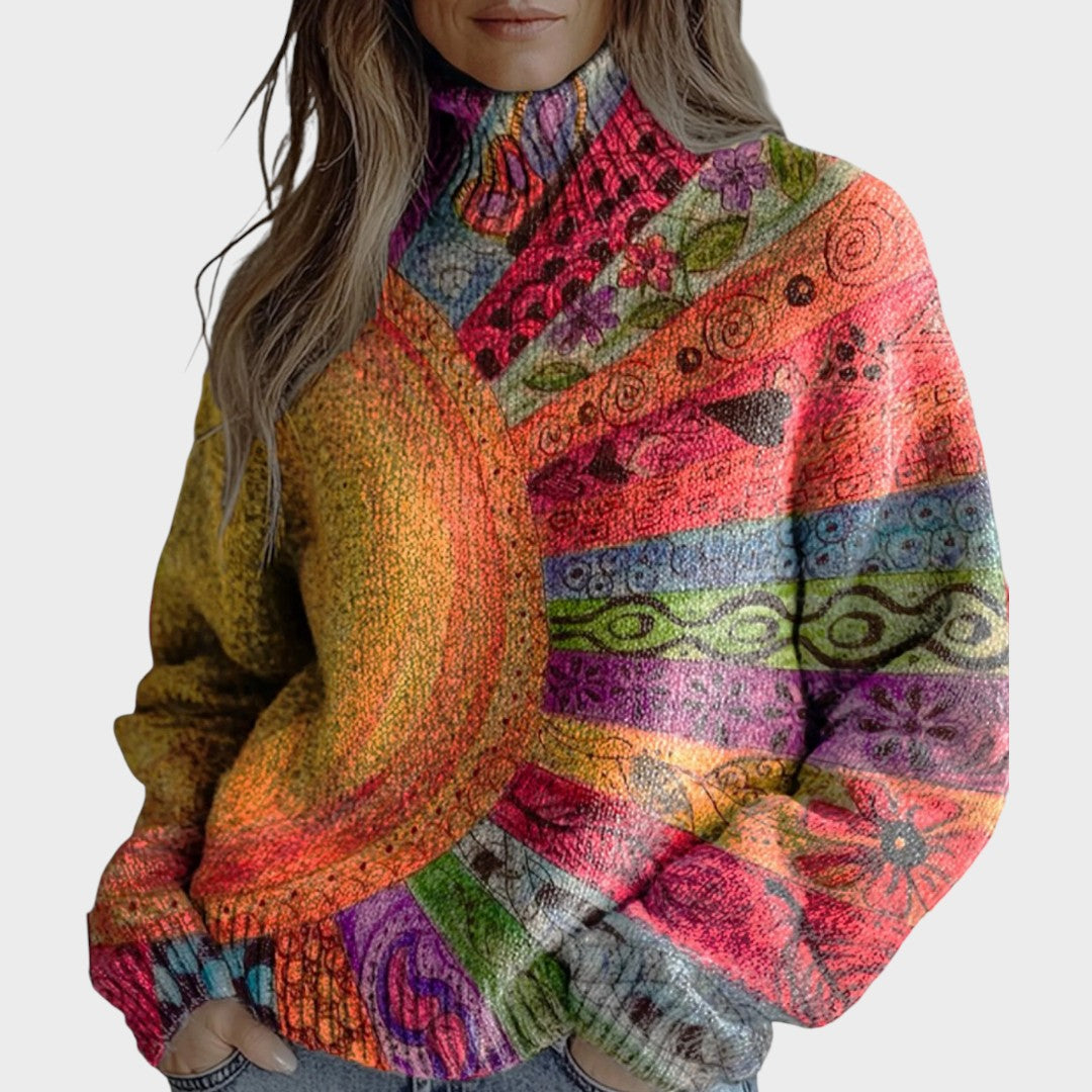 Isla | Roll-Neck Jumper — Elina Dublin