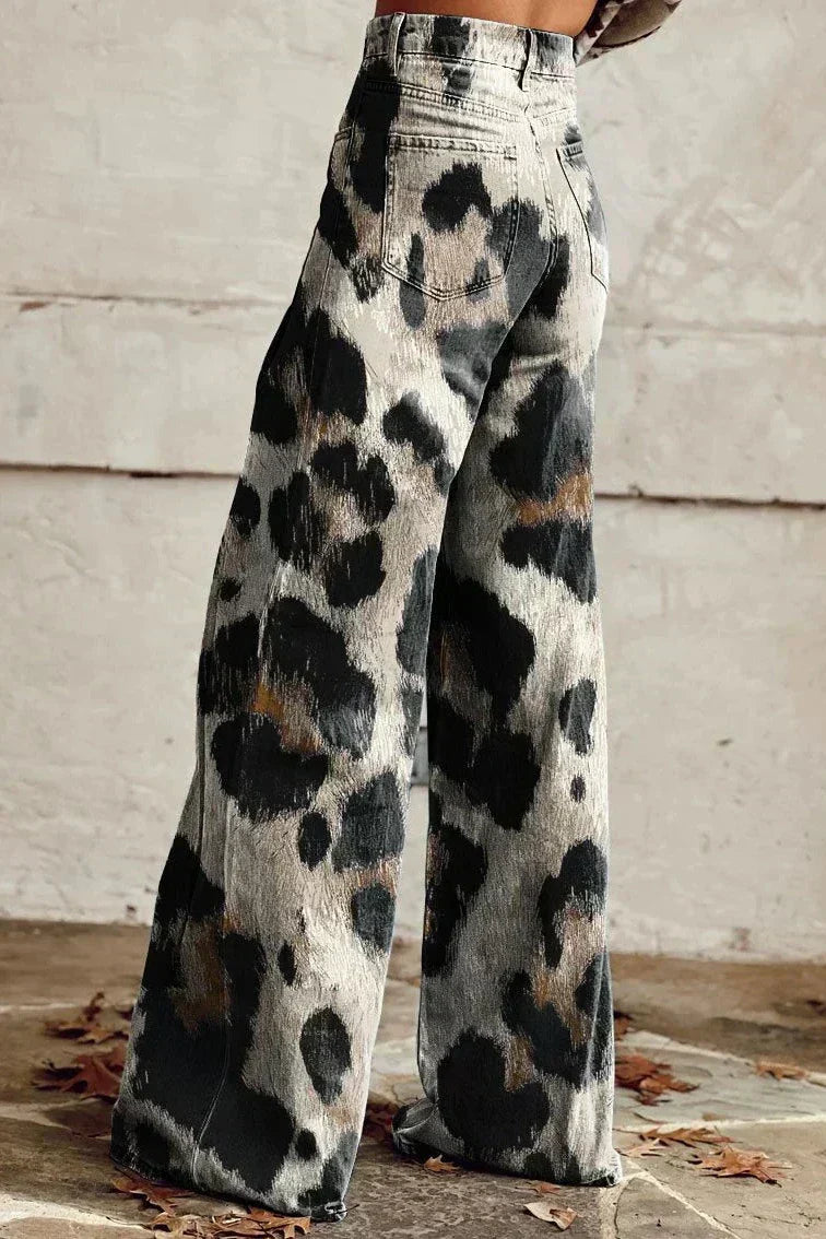 Cheetah™ | Elegant Boho Trousers | Elina Dublin