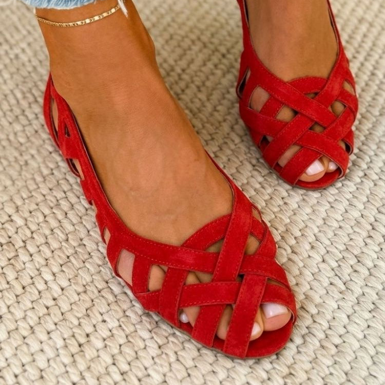 Brigid - Woven Summer Sandals | Elina Dublin