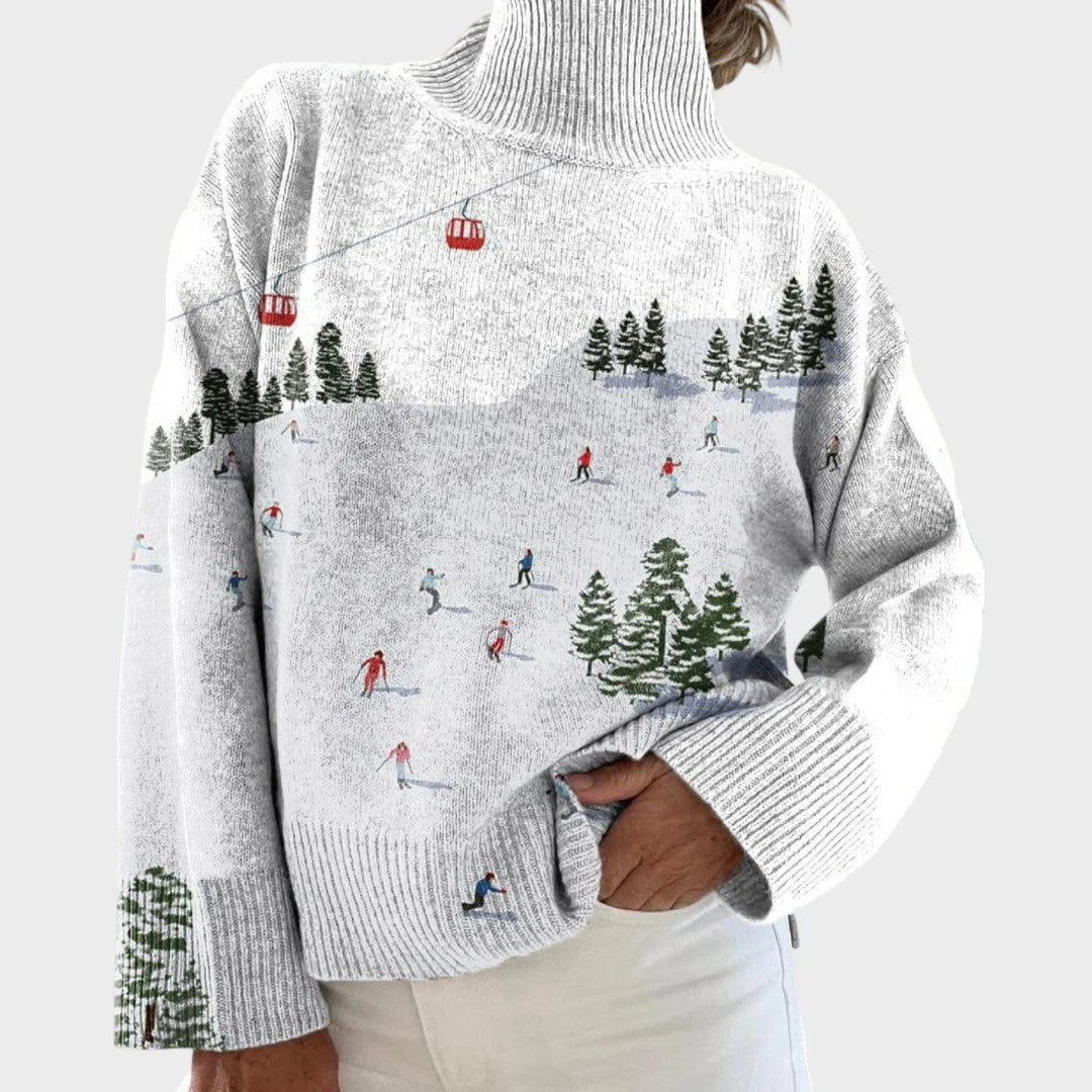 Neve | Roll-Neck Jumper — Elina Dublin