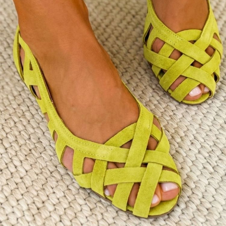 Brigid - Woven Summer Sandals | Elina Dublin