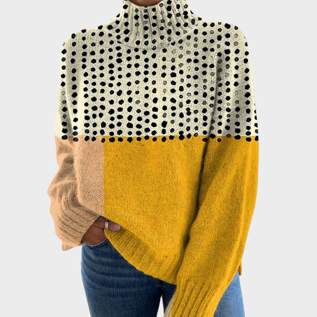 Freya | Roll-Neck Jumper — Elina Dublin