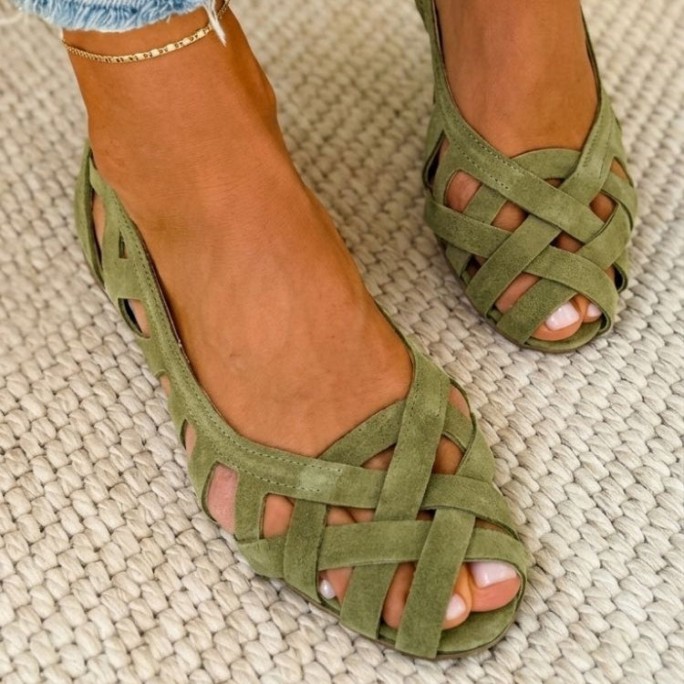 Brigid - Woven Summer Sandals | Elina Dublin
