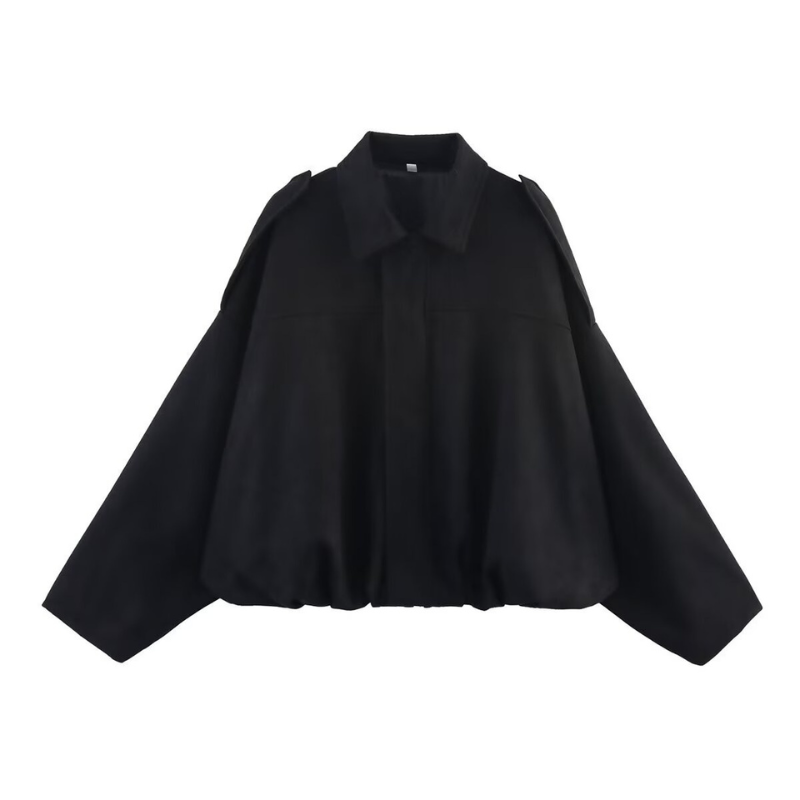 ANNA™ – Chic Cropped Pilot Jacket | Elina Dublin
