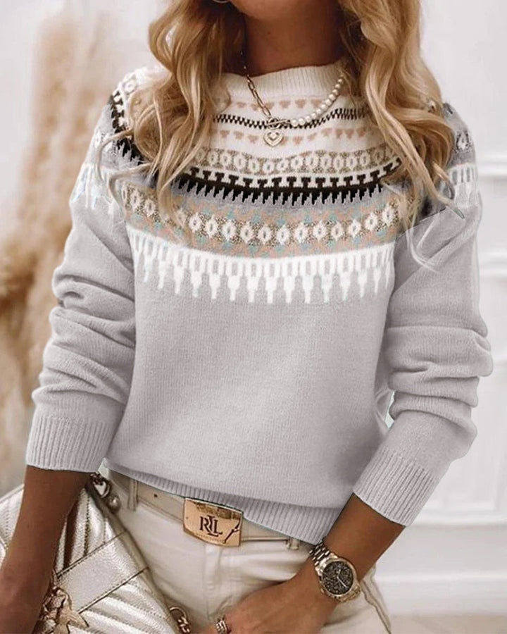 Fainbhoth - Fairisle Knit Jumper | Elina Dublin