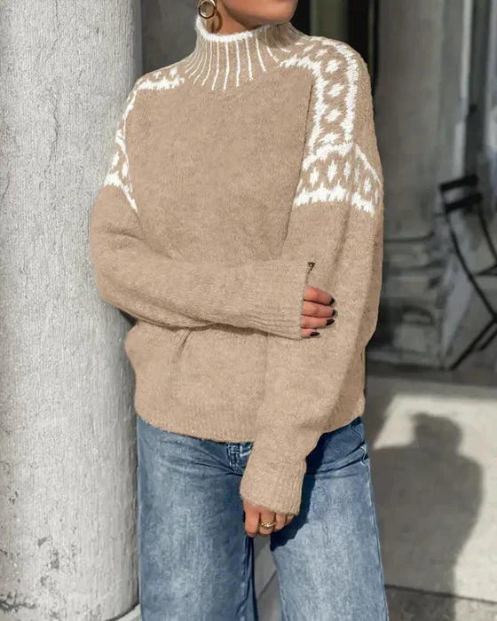 Mathilde™ — Warm Sweater with Nordic Charm | Elina Dublin