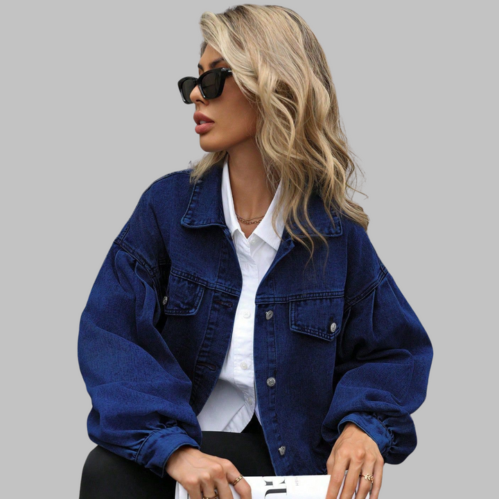 HEILA™ - Casual Long Sleeve Button Down Jacket | Elina Dublin