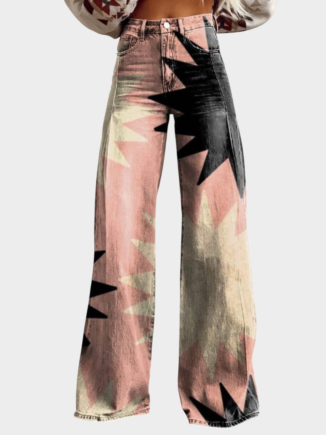 Élodie™ | Elegant Boho Trousers | Elina Dublin