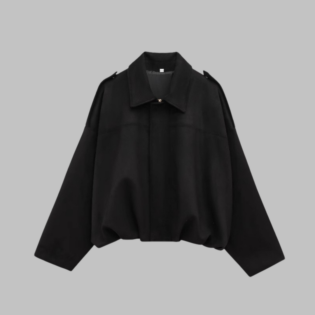 RATANA™ - Comfy Loose Fit Military Jacket | Elina Dublin