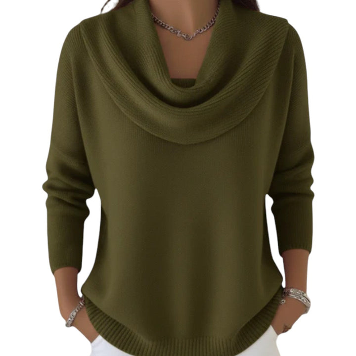 Elisa - Collared Sweater | Elina Dublin