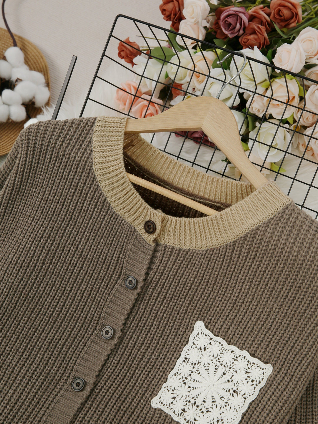 Marcelina - Knitted Coat with Pockets | Elina Dublin