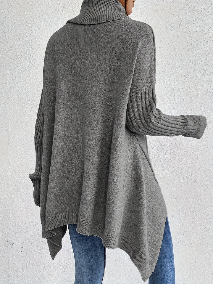 Léïna™ – The Soft & Relaxed Turtleneck Sweater | Elina Dublin