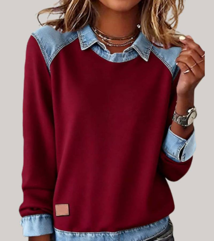 Rosalie™ — Modern Chic Knit Top | Elina Dublin