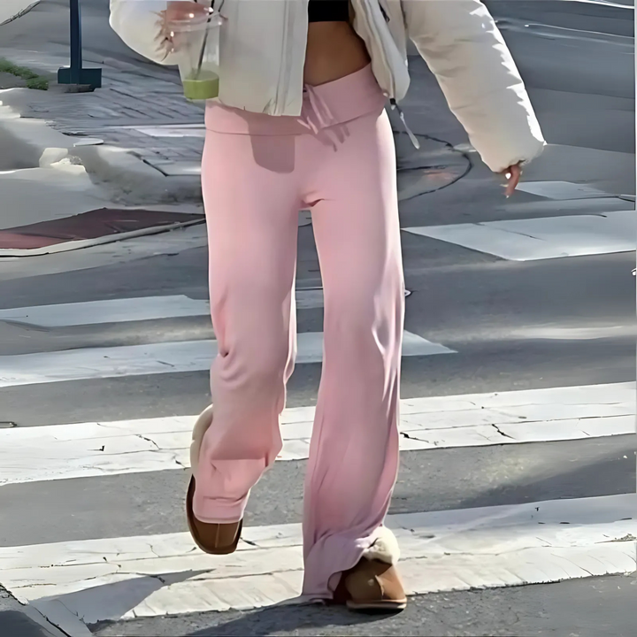 SANDOK™ - Casual Drawstring Straight Leg Pants | Elina Dublin
