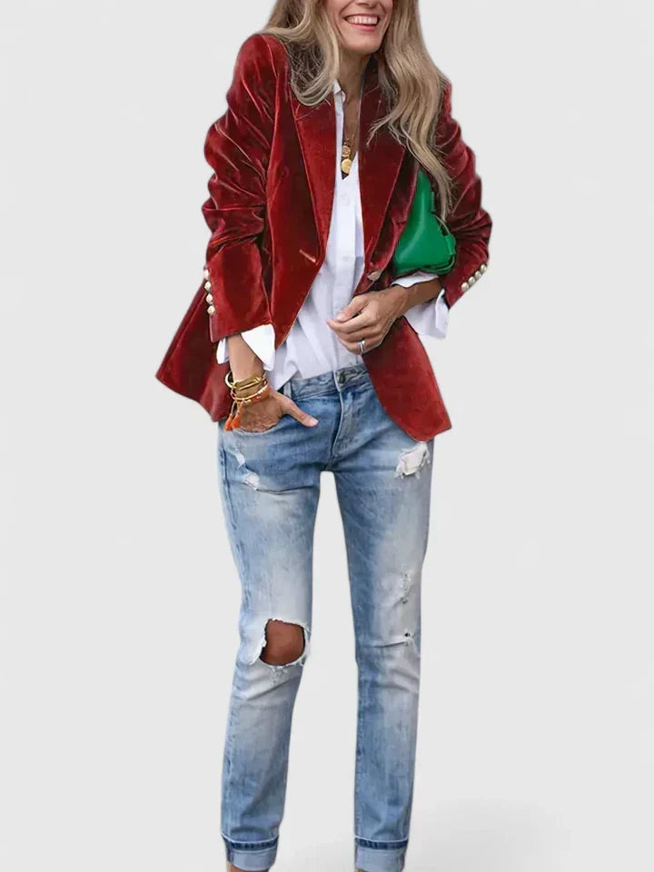 Iréna™ — Elegant Timeless Style Blazer | Elina Dublin