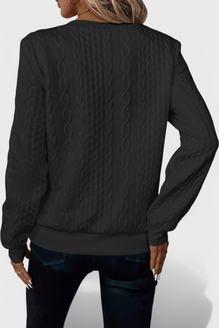 Zoey Soft Zip Knit Jumper | Elina Dublin