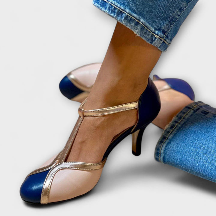Ceathlainn - Comfort Buckle Heels | Elina Dublin