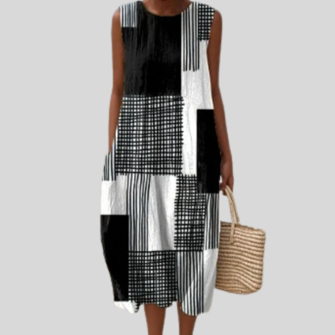 Deirdre - Dress Contrast | Elina Dublin