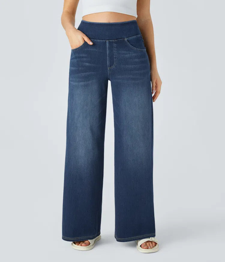 SOLÈNE™ - Relaxed Fit Wide-Leg Jeans | Elina Dublin