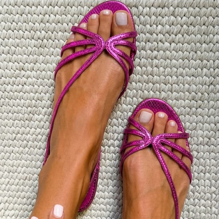 Meabh - Golden Elegance Sandals | Elina Dublin