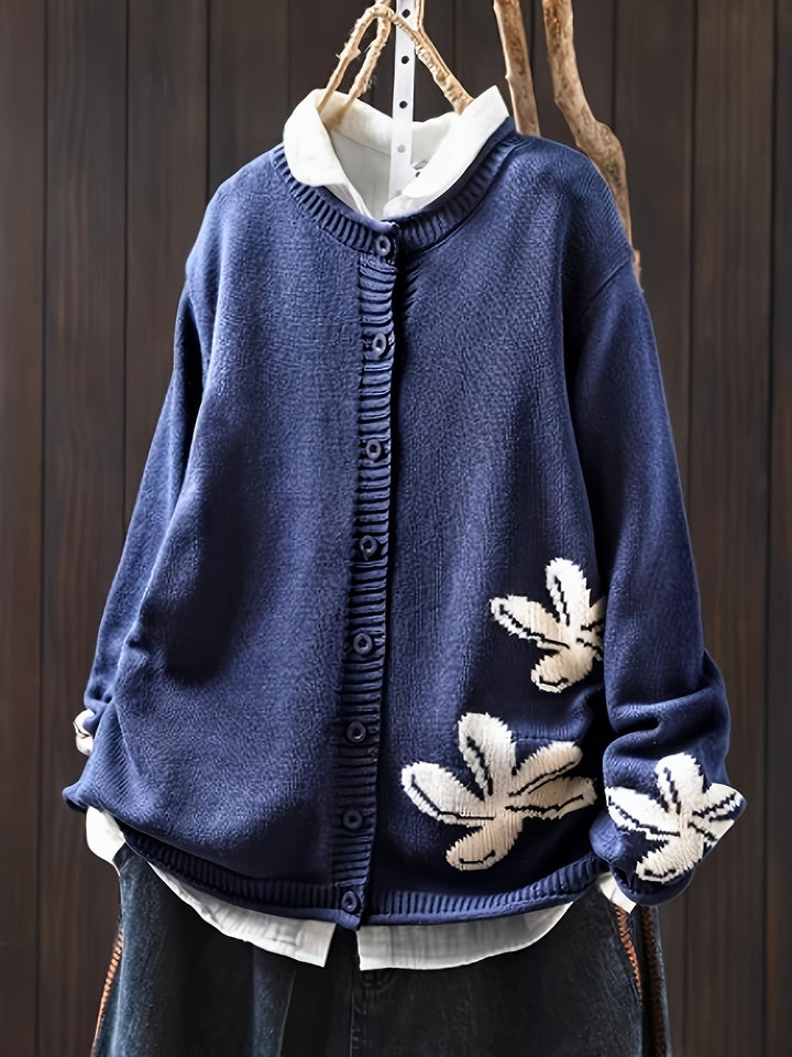 Safira - Cardigan with Floral Pattern | Elina Dublin