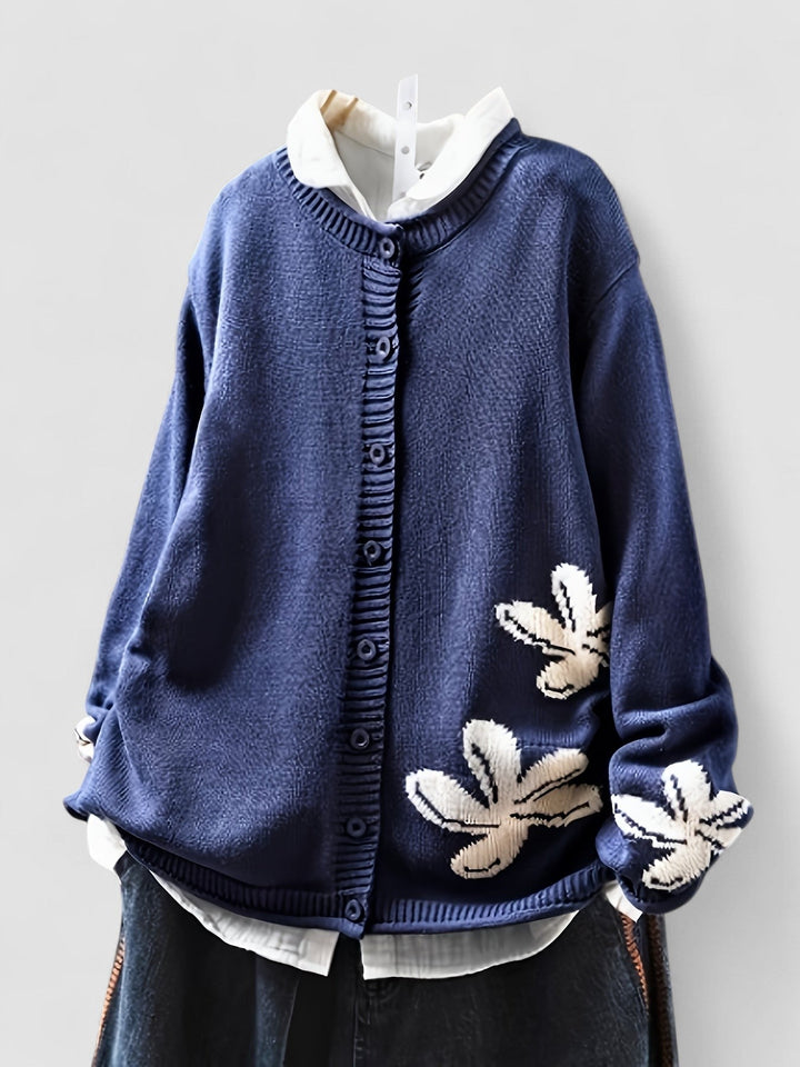Safira - Cardigan with Floral Pattern | Elina Dublin