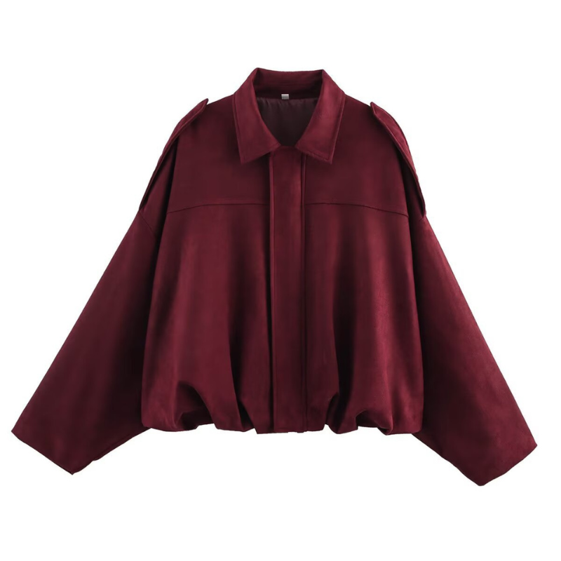 ANNA™ – Chic Cropped Pilot Jacket | Elina Dublin