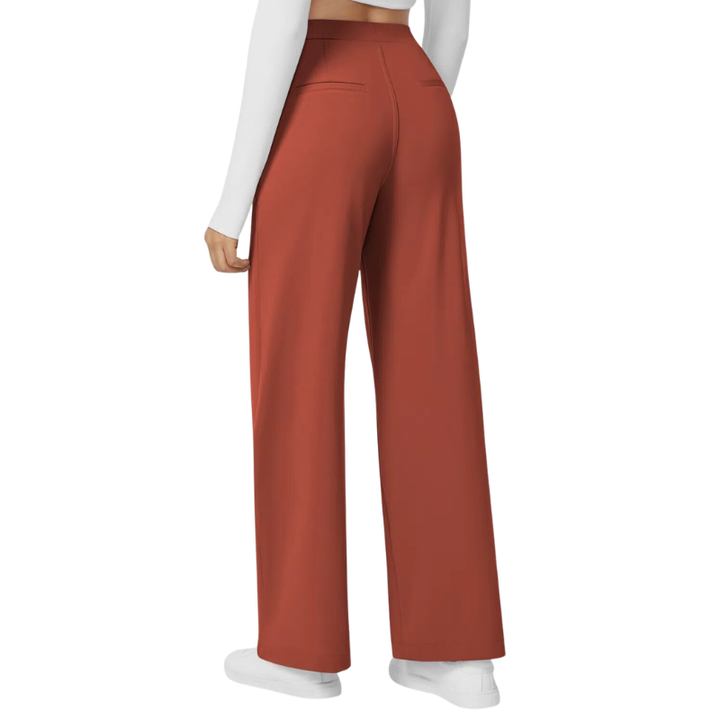 CAPRICE™ – Classic Straight Leg Smart Work Pants | Elina Dublin
