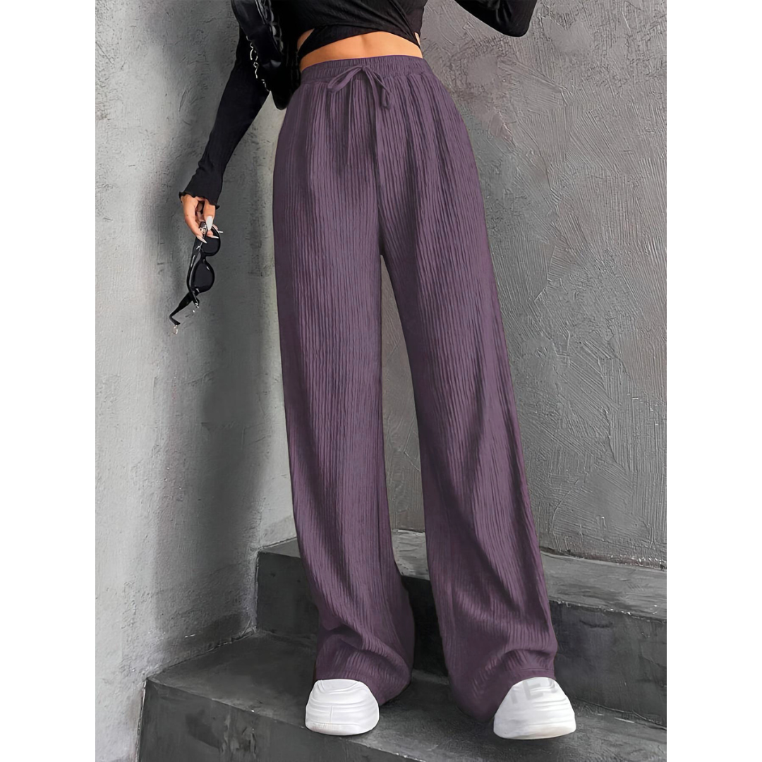ZABBY™ - Casual Wide Leg Comfy Everyday Pants | Elina Dublin