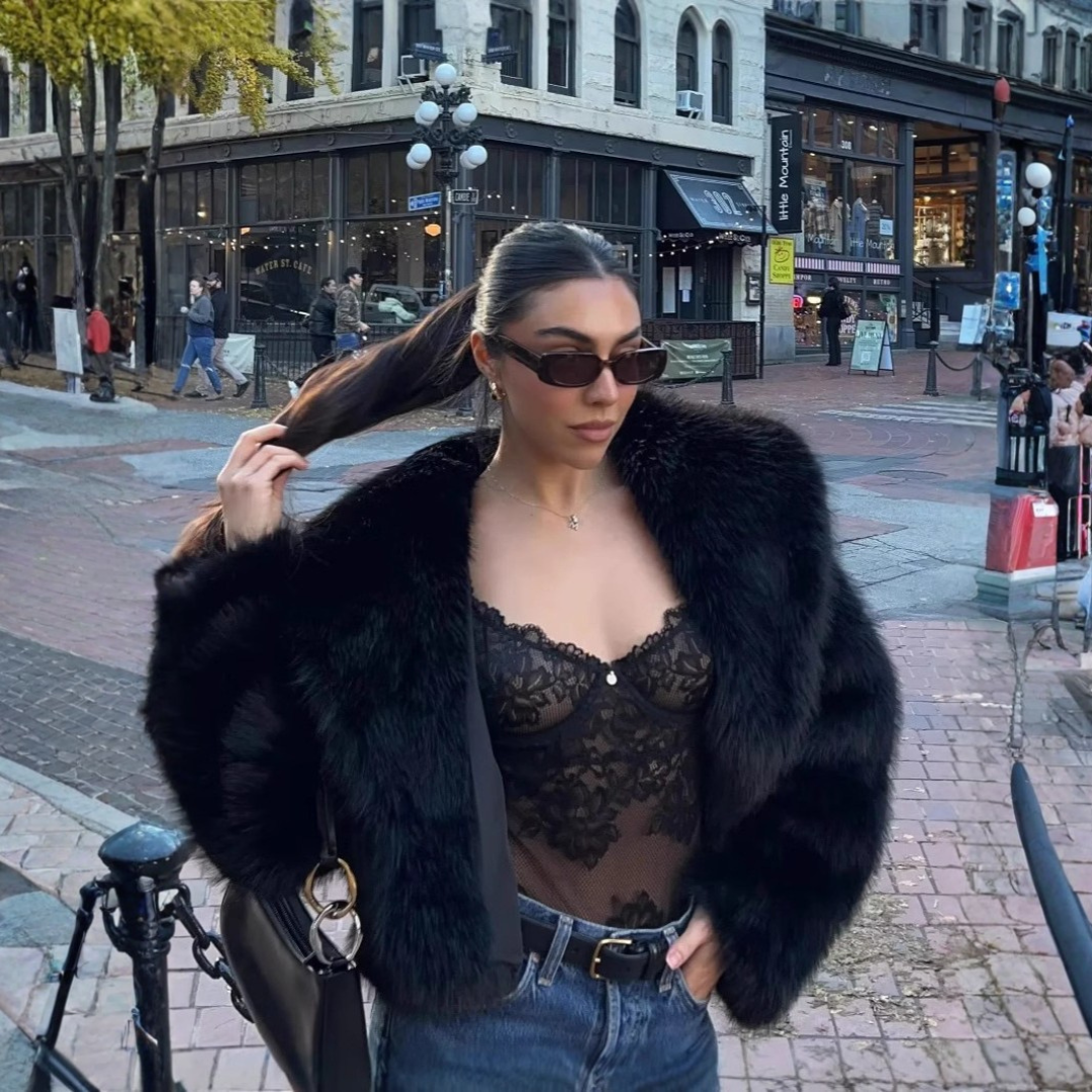 CELESTIA™ - Chic Faux Loose Fit Winter High-End Coat | Elina Dublin
