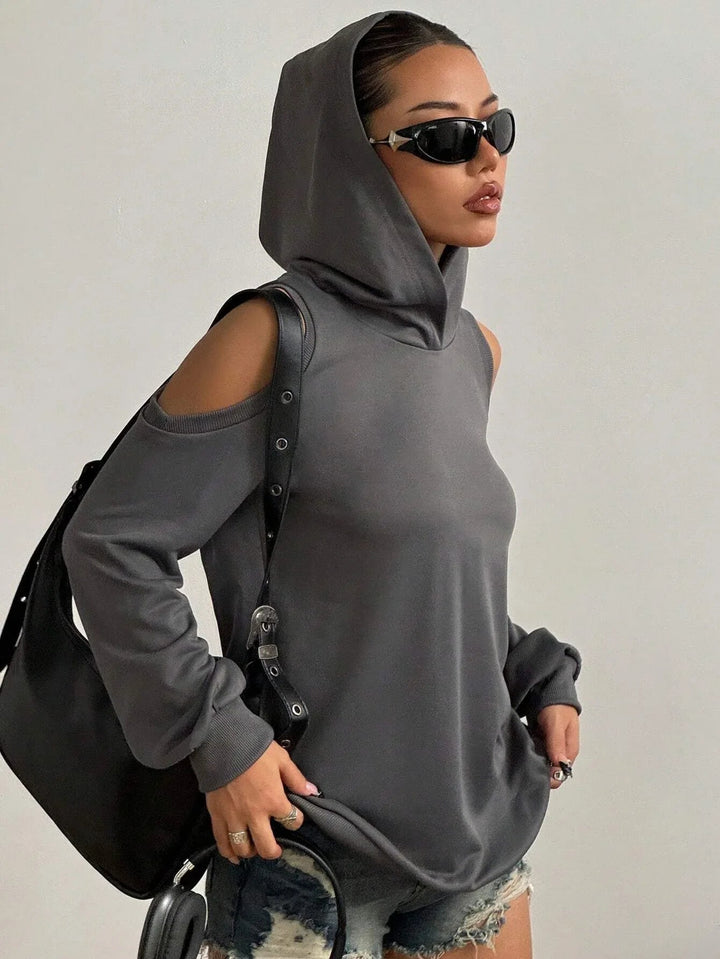 Camélia™ — Elegant Sweater with Open-Knit Shoulders | Elina Dublin