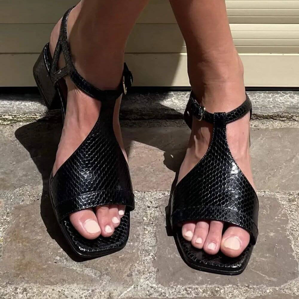 Mairead - Silver Summer Sandals | Elina Dublin
