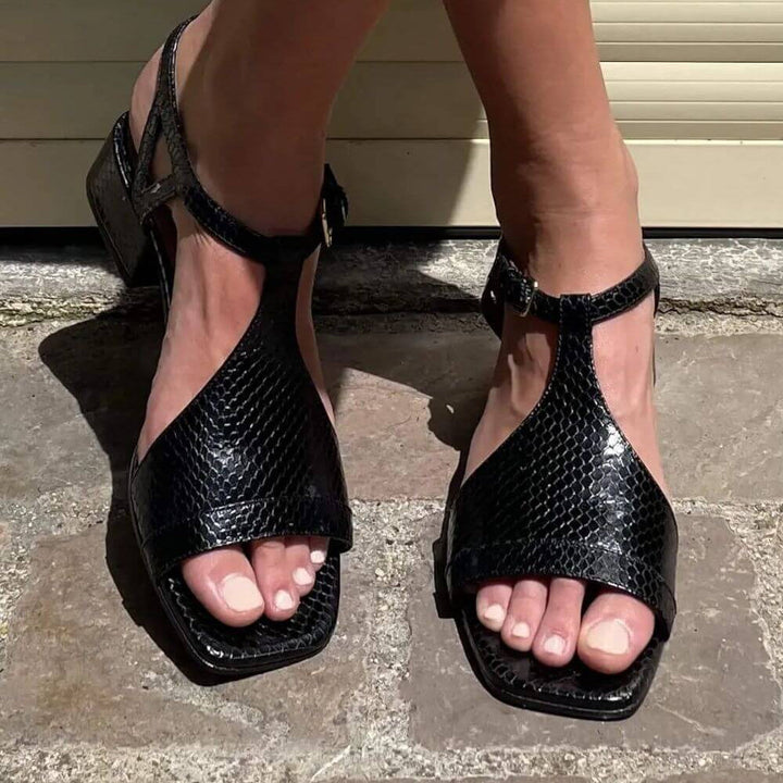 Mairead - Silver Summer Sandals | Elina Dublin