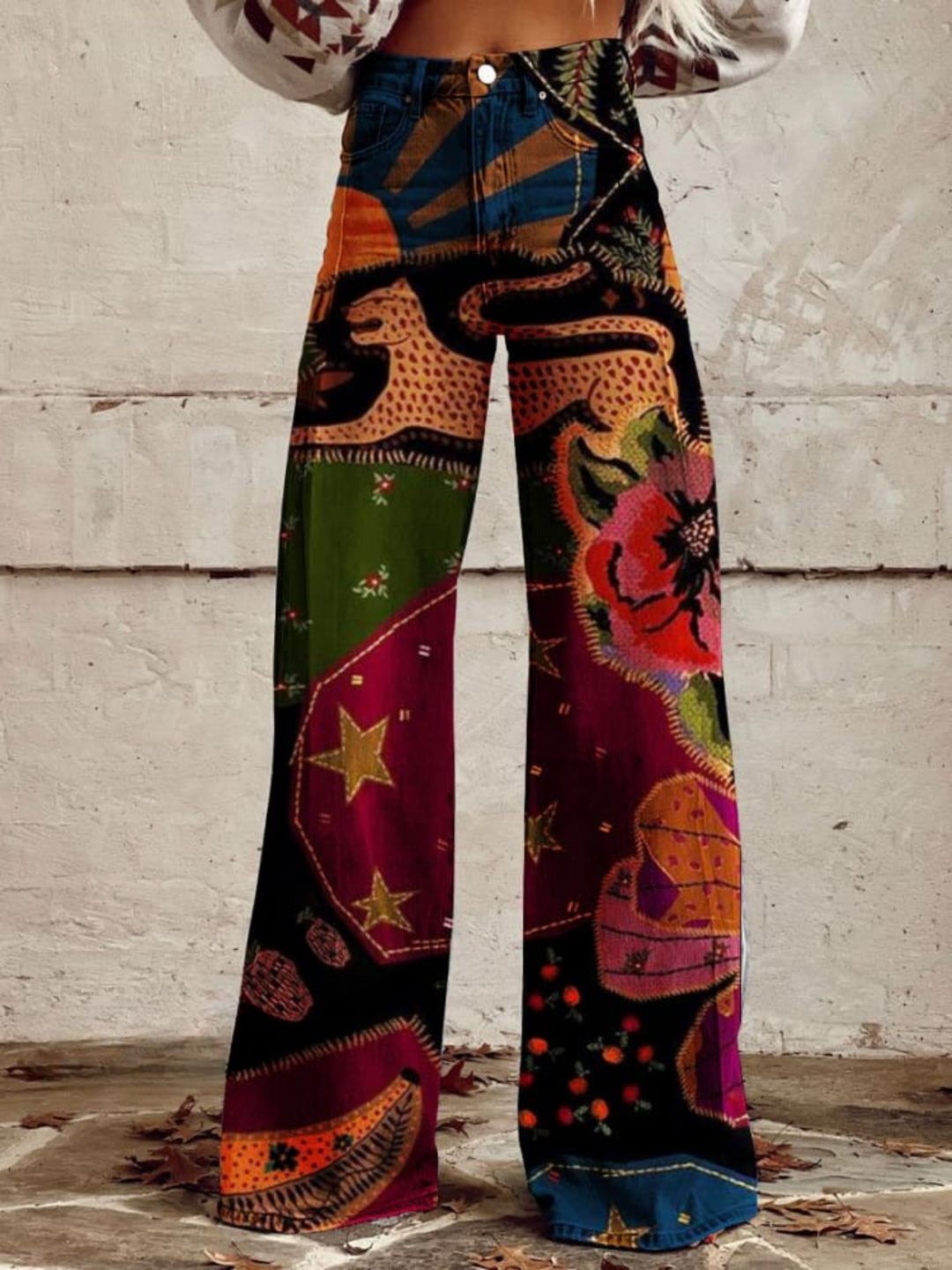 Léna™ | Chic Boho Trousers | Elina Dublin