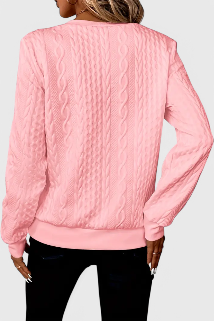 Zoey Soft Zip Knit Jumper | Elina Dublin