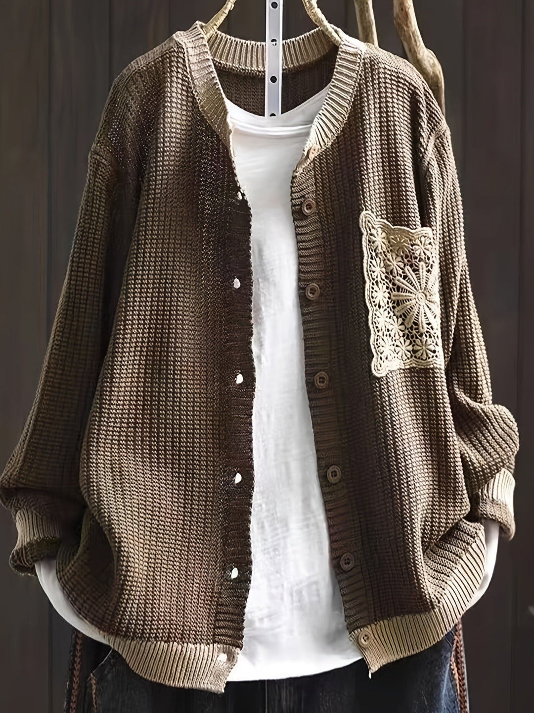 Marcelina - Knitted Coat with Pockets | Elina Dublin