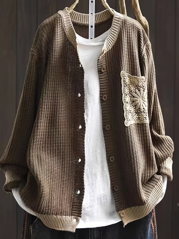 Marcelina - Knitted Coat with Pockets | Elina Dublin