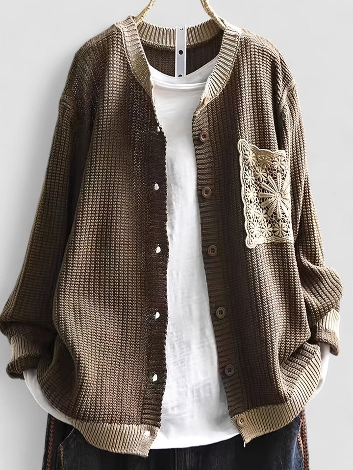 Marcelina - Knitted Coat with Pockets | Elina Dublin