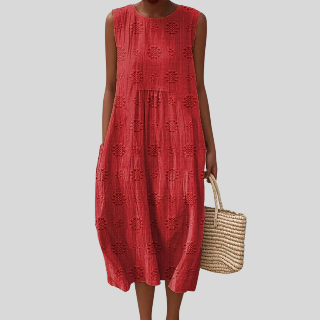 Ultana - Dress Rust | Elina Dublin