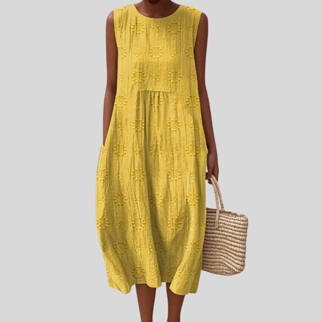 Nora - Dress Flaxen | Elina Dublin