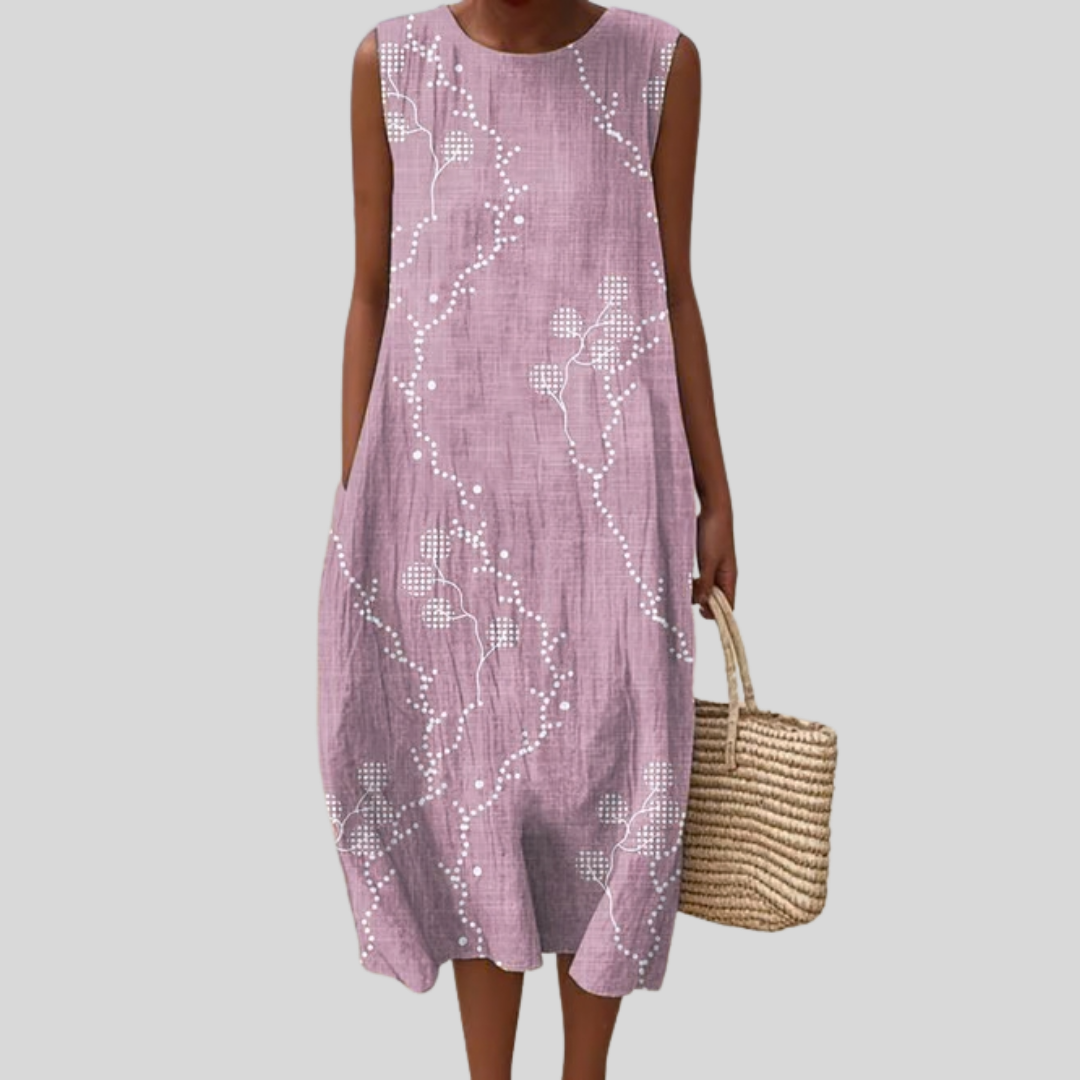 Dairine - Dress Embroidered | Elina Dublin